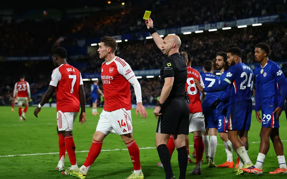 Arsenal Fined £25k After Seven Yellow Cards in Heated Chelsea Draw